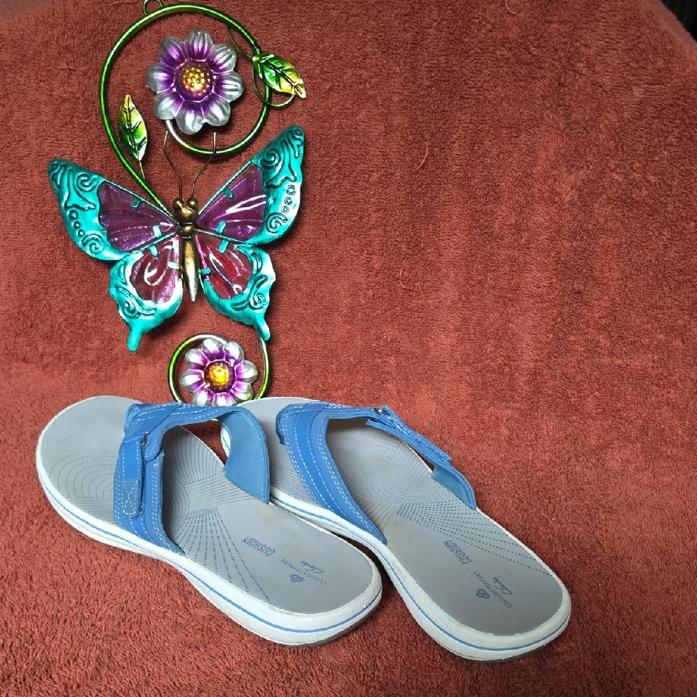 Clarks Blue Sandals for Women.